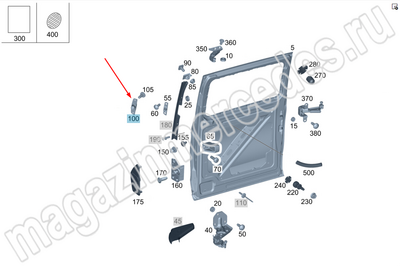 �������� ����� �������� Mercedes (����, �������� ����� �������� Mercedes A639766076264)