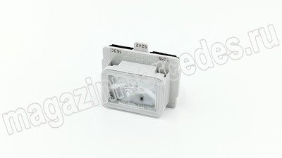 Фонарь подсветки номерного знака для Мерседес (Фонарь подсветки номерного знака для Мерседес A0999067000) Фонарь подсветки номерного знака для Мерседес (фото, Фонарь подсветки номерного знака для Мерседес A0999067000)