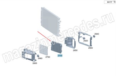 �������� ���������� ��������� �������������� (����, �������� ���������� ��������� �������������� Mercedes C Class W205 A0995005903)