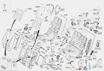 �������� ����������� ������� Mercedes (����, �������� ����������� ������� Mercedes A16692030119051)
