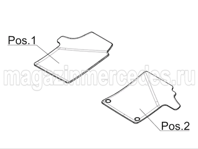 ������� ������ ��������� ������ ��� Mercedes V class V447 (����, ������� ������ ��������� ������ ��� Mercedes V class V447 A44768095069J74)