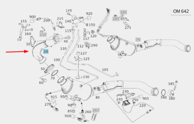 ��������� �������� ����� (����, ��������� �������� ����� Mercedes
A1664900809)