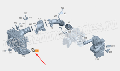 ��������� �������������� ������� Mercedes (����, ��������� �������������� ������� ��� Mercedes CLA C174 A2521410100)