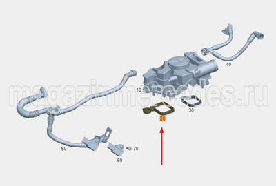 ������������ ����������� ��������������� Mercedes (����, ������������ ����������� ��������������� ��� Mercedes CLA C174 A2520180200)