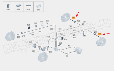 ����� ��������� ������ Mercedes (����, ������ ��������� ����� Mercedes S class W223 A2234206400)