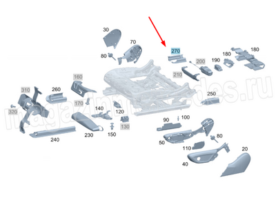 ������ ������������ ��������� ������� ����� ������ ����� (����, ������ ������������ ��������� ������� ����� ������ ����� Mercedes GLE V167 A16791909009051)