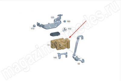 ���������� �������������� Mercedes (����, ���������� �������������� Mercedes GLE C167 A1673209104)