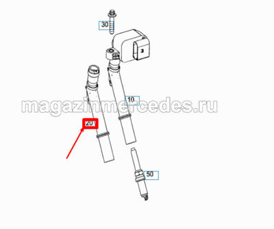 Наконечник свечи зажигания M260,264 для Mercedes (Наконечник свечи зажигания M260, M264 Mercedes
A2641591400) Наконечник свечи зажигания M260,264 для Mercedes (фото, Наконечник свечи зажигания M260, M264 Mercedes
A2641591400)