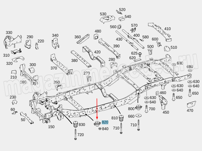 ��������� Mercedes (����, ��������� Mercedes A4709982100)