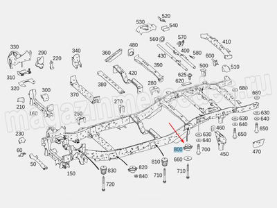 ��������� Mercedes (����, ��������� Mercedes A4709980300)
