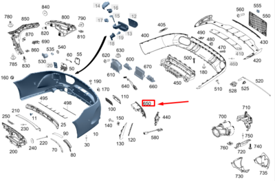 ��������������� ������� ������� ������ Mercedes (����, �������������� ������� ������� ������ Mercedes AMG GT X290 A0998209000)