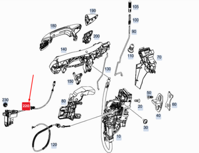 ������������� �������� �������� ����� ����� Mercedes (����, ������������� �������� �������� ����� ����� Mercedes GLE V167 A1677600900)