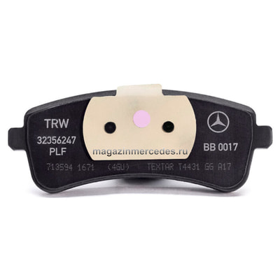 Колодки задние S63 AMG (вид 7) Колодки задние S63 AMG (фото, вид 7)