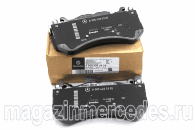 Тормозные колодки передние Mercedes (Тормозные колодки передние Mercedes
A0004202804) Тормозные колодки передние Mercedes (фото, Тормозные колодки передние Mercedes
A0004202804)