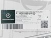 ������ ��������� Mercedes
A0000900700