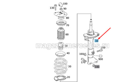   Mercedes E class C207.  2