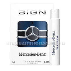   Sign For Men Mercedes-Benz 1 .  2