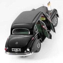   Mercedes 300 W 186 (19511954), Konrad Adenauer.  2