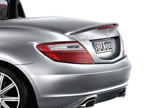 Спойлер на крышку багажника Мерседес SLK класс W172 Спойлер на крышку багажника Мерседес SLK класс W172