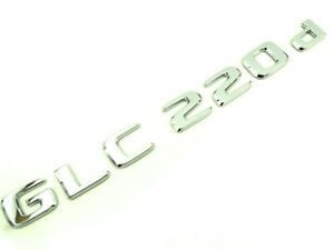 Эмблема крышки багажника GLC220D для Mercedes GLC class C253 Эмблема крышки багажника GLC220D для Mercedes GLC class C253