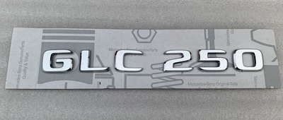 Эмблема крышки багажника GLC250 для Mercedes GLC class X253 Эмблема крышки багажника GLC250 для Mercedes GLC class X253