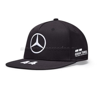 Бейсболка с плоским козырьком, Хэмилтон Mercedes Бейсболка с плоским козырьком, Хэмилтон Mercedes (фото)