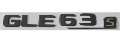 Эмблема крышки багажника надпись GLE63s для Mercedes GLE C292 Эмблема крышки багажника надпись GLE63s для Mercedes GLE C292