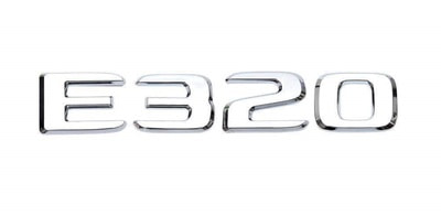 Эмблема крышки багажника надпись E320 для Mercedes E Class W211 Эмблема крышки багажника надпись E320 для Mercedes E Class W211