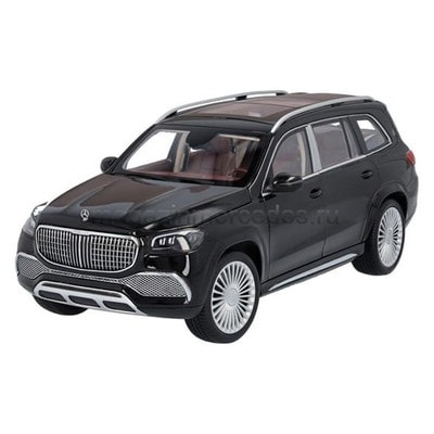 Масштабная модель Mercedes-Maybach GLS 600 4Matic, X167, Obsidian Black Масштабная модель Mercedes-Maybach GLS 600 4Matic, X167, Obsidian Black (фото)