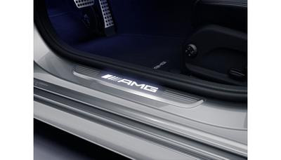 Сменная крышка накладка порога с подсветкой сзади Сменная крышка накладка порога с подсветкой сзади