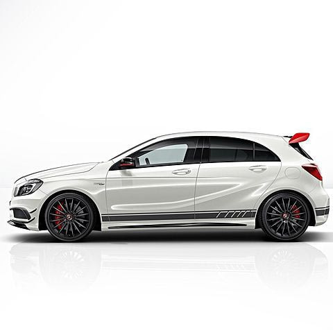 Спортивная полоса AMG для Mercedes A class W176 Спортивная полоса AMG для Mercedes A class W176