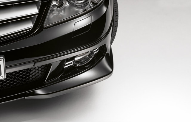 Mercedes w204 спойлер