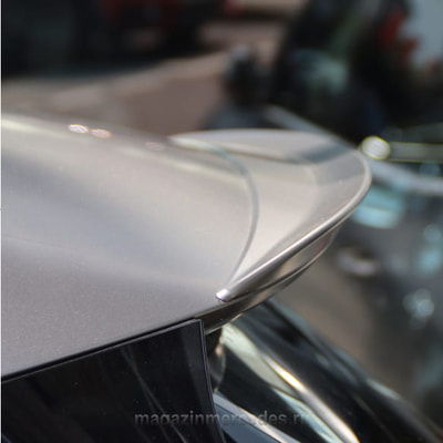 Спойлер на крышку багажника Mercedes GLA class H247 45 AMG Спойлер на крышку багажника Mercedes GLA class H247 45 AMG (фото)