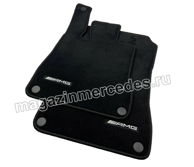 Коврики салона SL класс R231 велюровые черные AMG Коврики салона SL класс R231 велюровые черные AMG (фото)