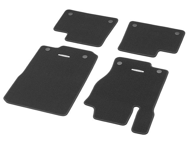 Коврики салона велюровые черные Спорт для Mercedes GLE class W166 Коврики салона велюровые черные Спорт для Mercedes GLE class W166