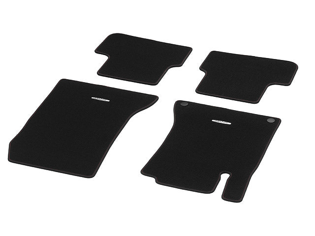 Коврики салона C class C205 велюровые черные Коврики салона C class C205 велюровые черные