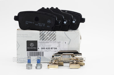 Колодки задние Mercedes Колодки задние Mercedes (фото)