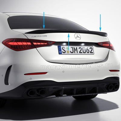 Спойлер на крышку багажника Mercedes C 43AMG class W206 Спойлер на крышку багажника Mercedes C 43AMG class W206