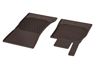 Коврики салона резиновые коричневые для Maybach X222 Коврики салона резиновые коричневые для Maybach X222 (фото)