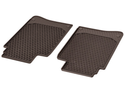 Коврики салона резиновые коричневые для Maybach X222 Коврики салона резиновые коричневые для Maybach X222