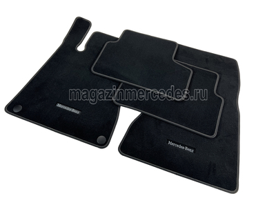 Коврики салона велюровые черные для Mercedes (Коврики салона для Mercedes
A17768051007E80) Коврики салона велюровые черные для Mercedes (фото, Коврики салона для Mercedes
A17768051007E80)