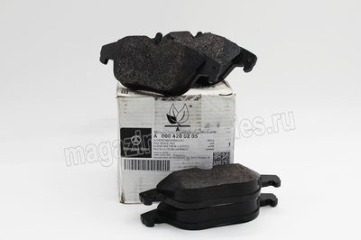 Колодки задние Mercedes (Колодки задние Mercedes A0004200205) Колодки задние Mercedes (фото, Колодки задние Mercedes A0004200205)