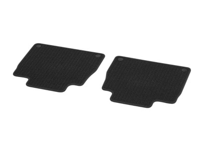 Коврики репсовые черные задние для Мерседес GLS X167 Коврики репсовые черные задние для Мерседес GLS X167 (фото)