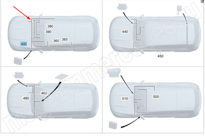 Жгут проводов антенны системы экстренного вызова Mercedes Жгут проводов антенны системы экстренного вызова Mercedes