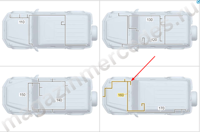 Жгут электропроводки системы помощи при движении Mercedes Жгут электропроводки системы помощи при движении Mercedes