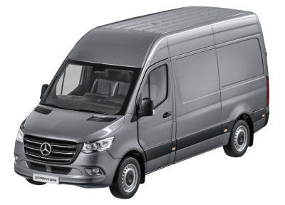 Модели автомобилей Mercedes Sprinter, Panel Van, Selenite Grey Модели автомобилей Mercedes Sprinter, Panel Van, Selenite Grey