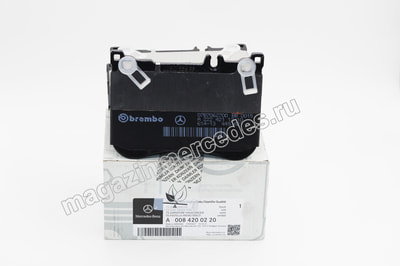 Колодки тормозные передние для Mercedes Колодки тормозные передние для Mercedes (фото)