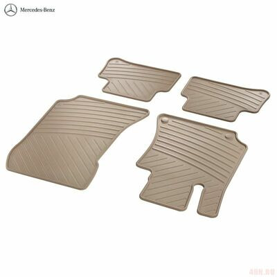 Коврики салона Е класс W212 резиновые бежевые по замене A21268060488P95 Коврики салона Е класс W212 резиновые бежевые по замене A21268060488P95 (фото)