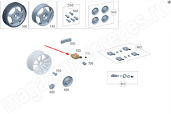 ������ �������� ������� � ���� Mercedes 315MHZ