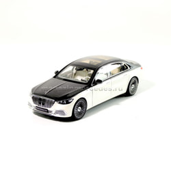  1:18 Mercedes-Maybach S680L Z223 designo diamond white bright, obsidian black